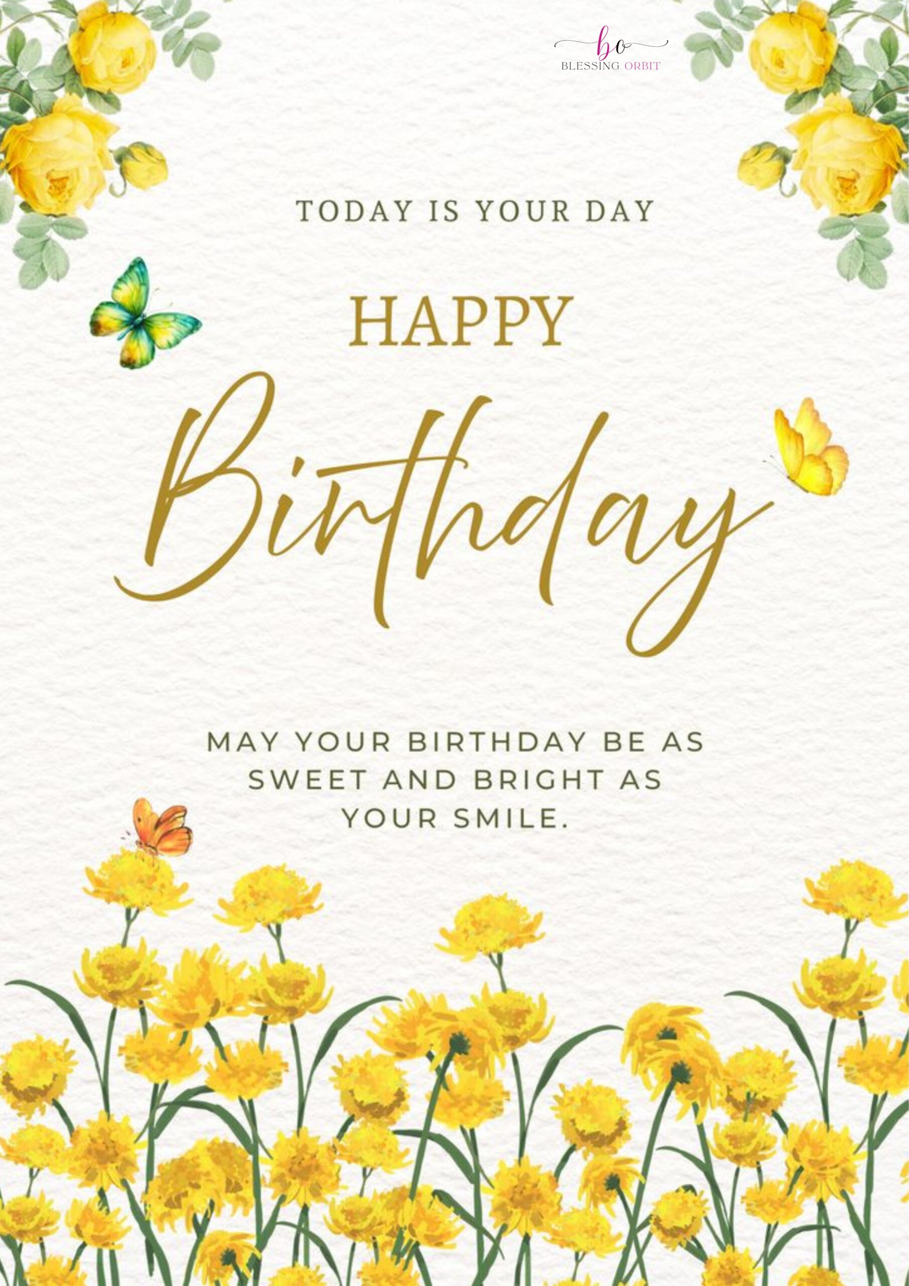 Uplifting Birthday Blessings